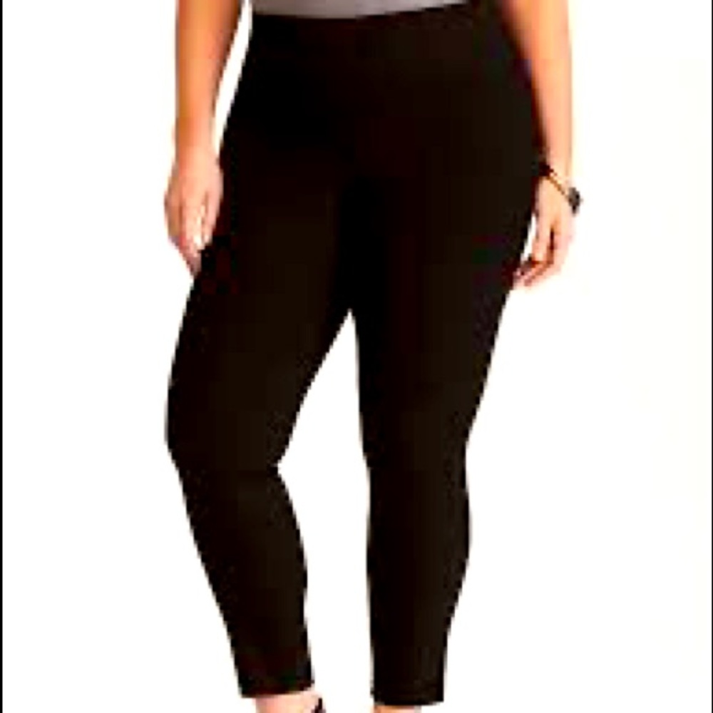 Torrid Studio Pull-On Pixie Aponte Stretch Black Pants